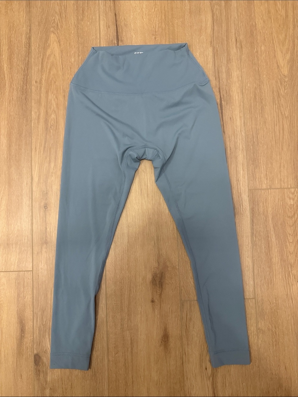 Set Active High-Waist AirLuxe Light Slate Blue Leggings
